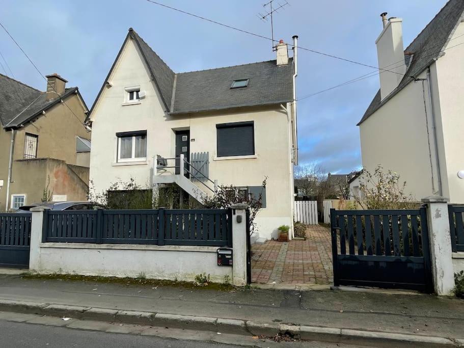 Maison Spacieuse Avec Jardin Et Salle De Sport Saint-Brieuc Bagian luar foto